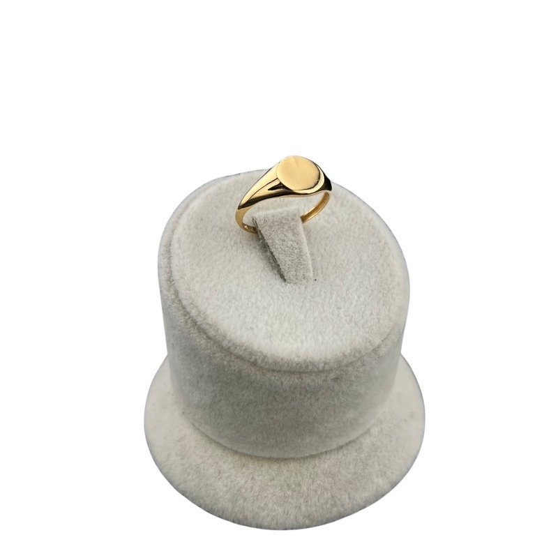 انگشتر طلا آینه‌ای کلاسیک R015