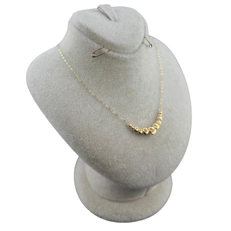 گردنبند طلا گوی لونا N015